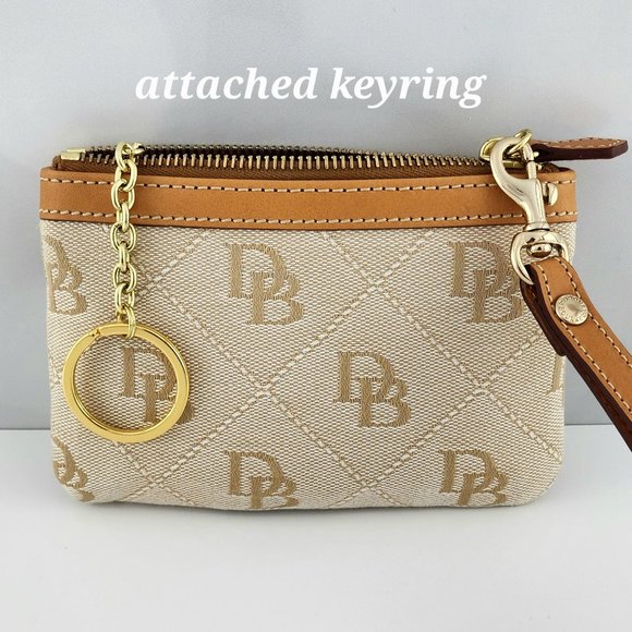 Dooney & Bourke Wristlet with Keyring - Picture 5 of 8
